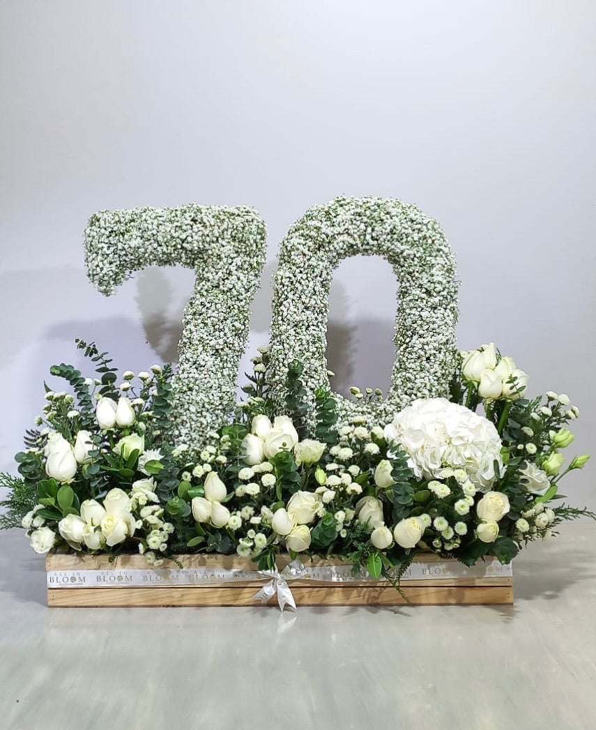 The Number Edit – Bloom Tray