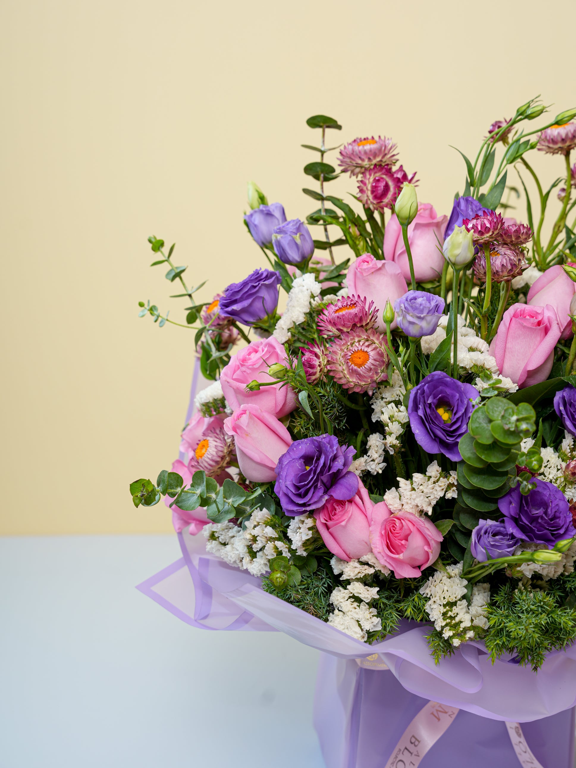 Lilac hues for her - Bloom Cube