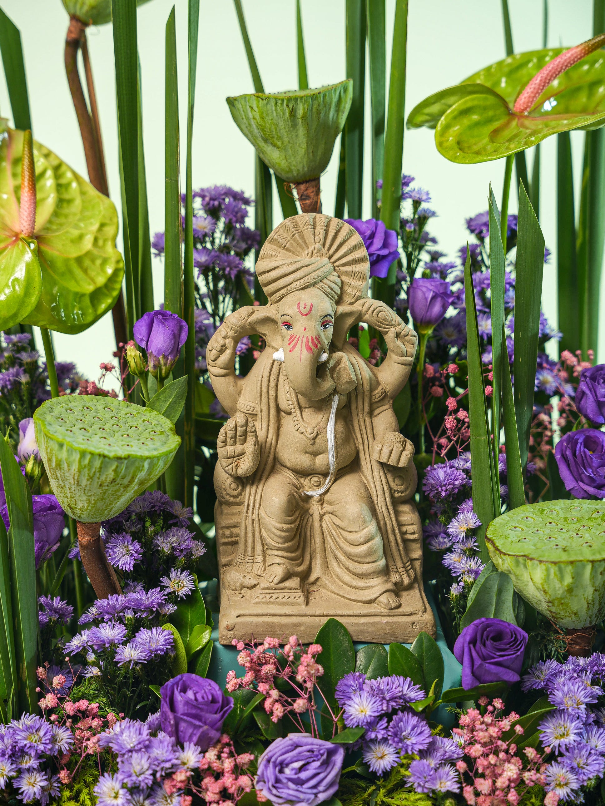 Greens & Ganpati