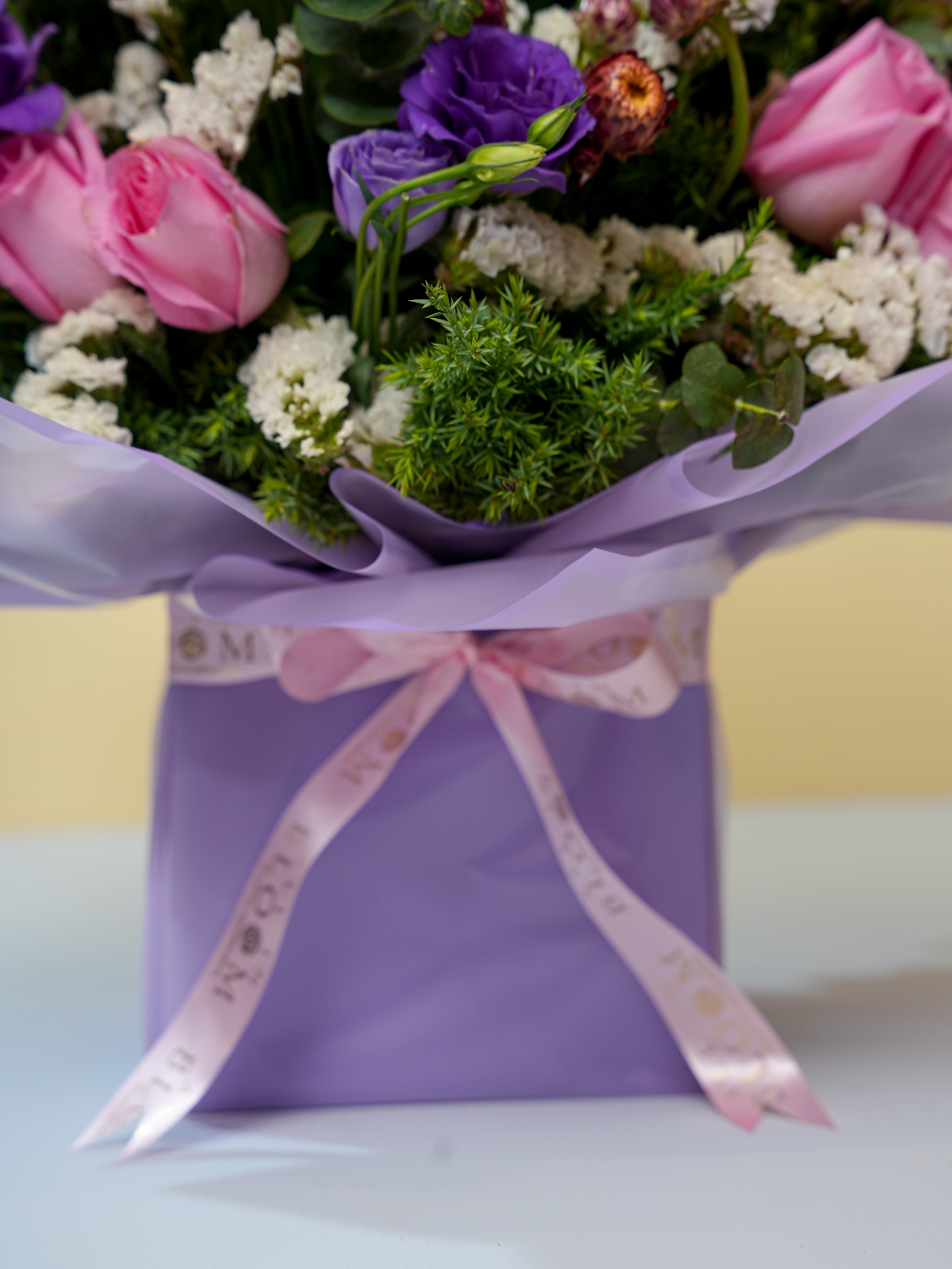 Lilac hues for her - Bloom Cube